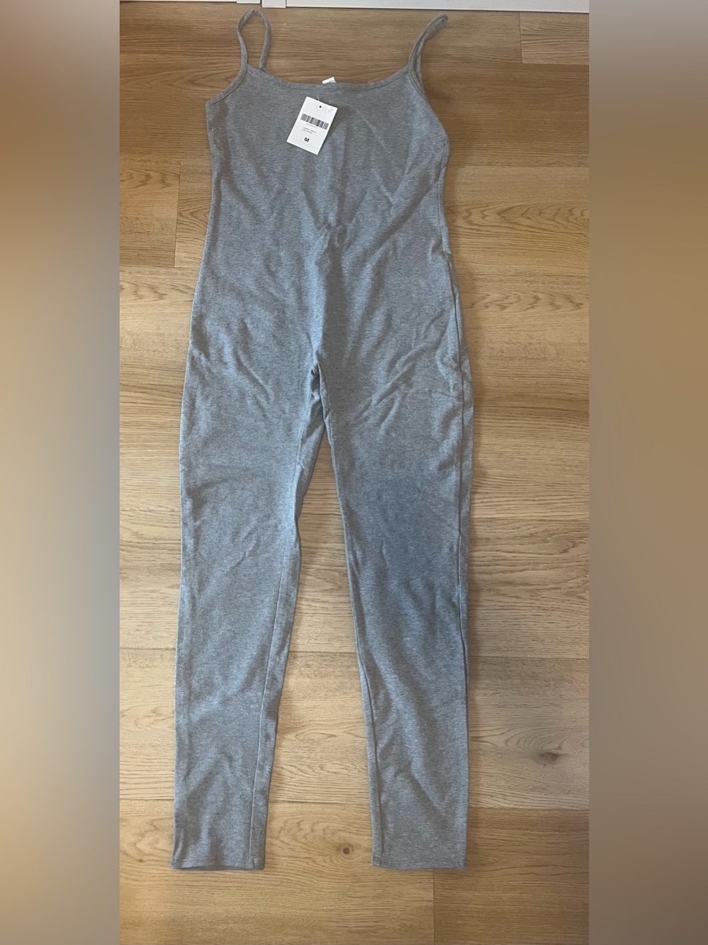 Forever 21 Gray Organic Cotton Jumpsuit